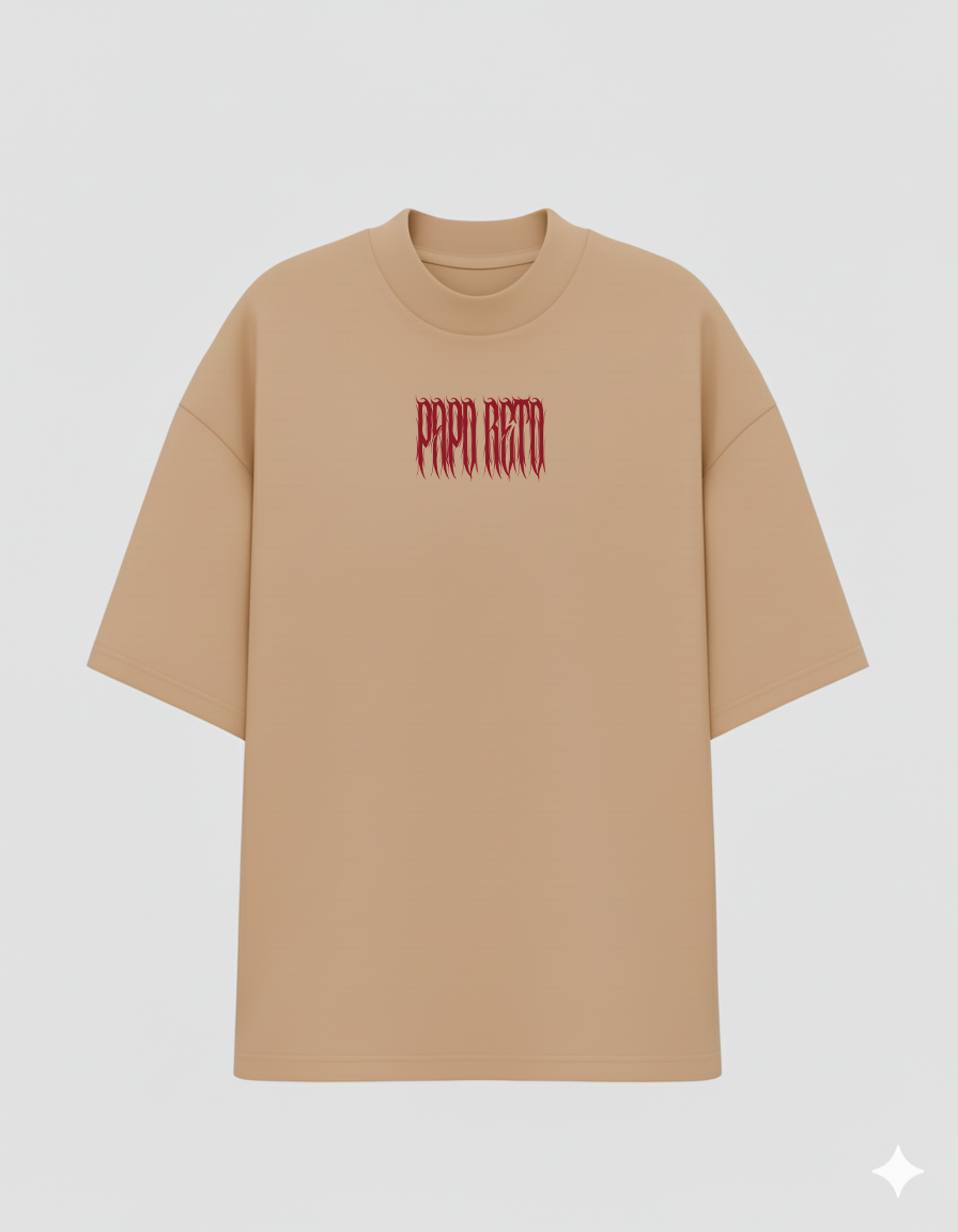 Oversized do Rolê "De Outro Mundo" Bege - Image 2