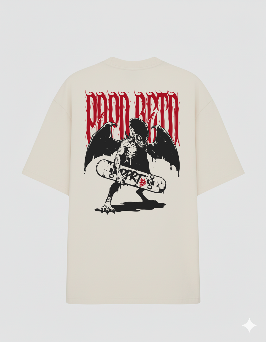 Oversized do Rolê "De Outro Mundo" Off White