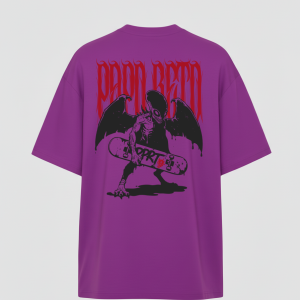 Oversized do Rolê "De Outro Mundo" Roxo