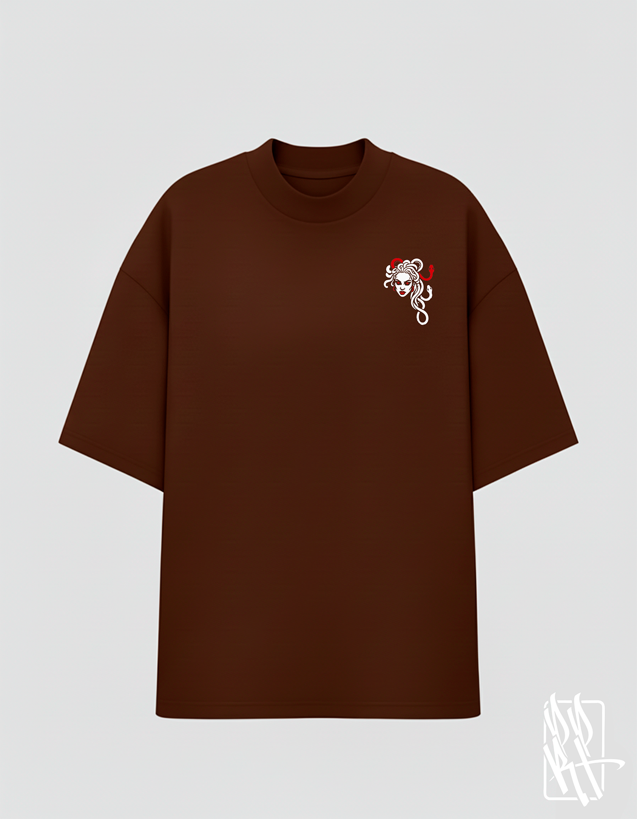 Oversized Do Rolê "DISPOSA" Marrom - Image 2