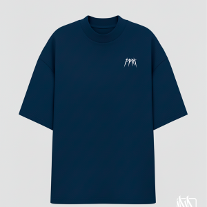 CAMISETA 22 Oversized de Patrão "PPRT 2.0" Azul Marinho