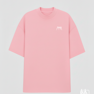 CAMISETA 8 Oversized de Patrão "PPRT 2.0" Rosa