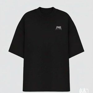 CAMISETA 9 Oversized de Patrão "PPRT 2.0" Preto