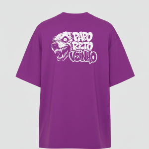DOG COSTAS Oversized Do Corre "PPRT VÉINHO" Roxo