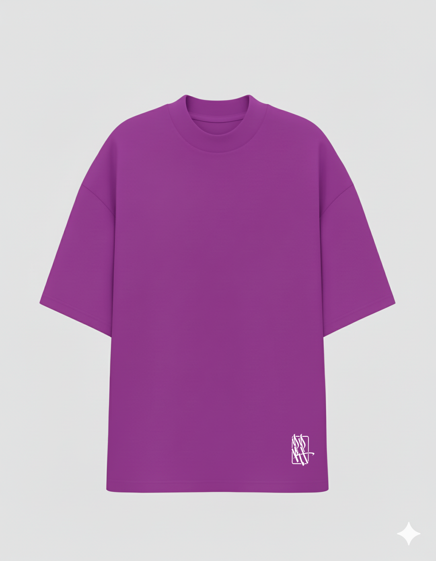 Oversized Do Corre "PPRT VÉINHO" Roxo - Image 2
